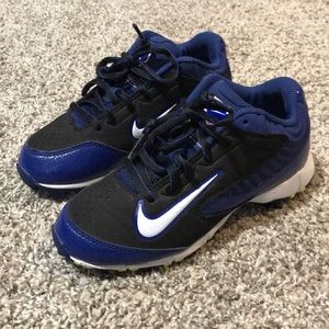 Nike Huarache Blue Kid’s Baseball Cleats Size 13C